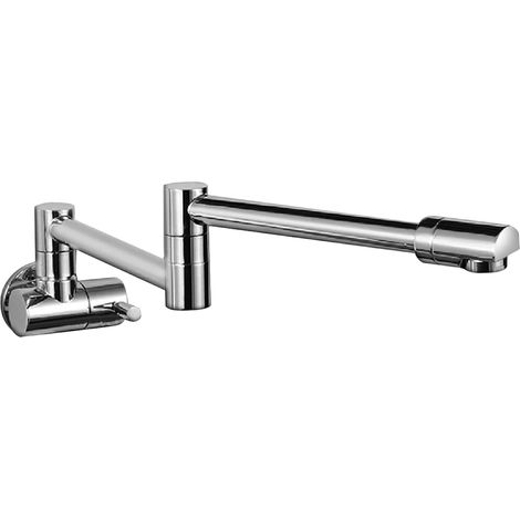 Robinet de Remplissage de Pot Laiton Pliant Swing spout Robinet de Cuisine Mur Montage monocon poignée Poteau Robinet Robinet Robinet Rotatif Levier Moteur Rotation Pliable Robinet Pliant (1/5)