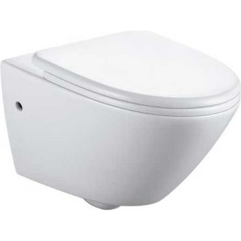 Pack WC Cascais Suspendido con Tapa Amortiguada Bathco
