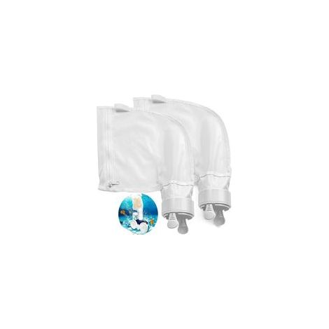 Lot de 2 Sac à Limon Adaptable Haute Qualité filtre de rechange Grande Capacité pour Polaris 280 ou 480 Robot Nettoyeur de Piscine (1/5)
