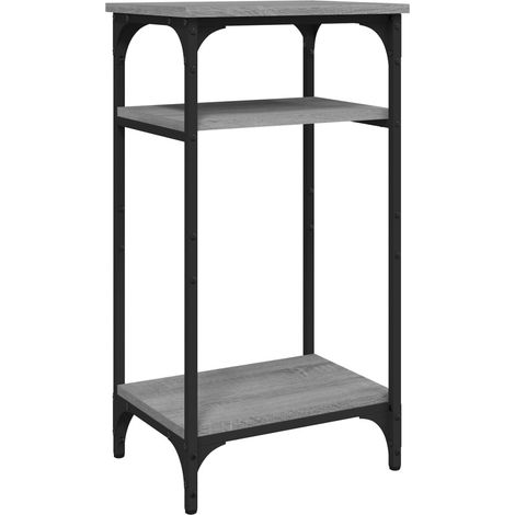 Maison Exclusive - Mesa auxiliar madera contrachapada gris Sonoma
