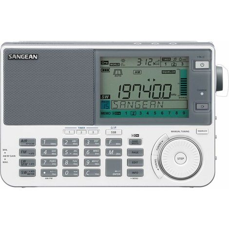 Sangean Receptor Mundial ATS-909 X2 Blanco 1109-00033-WS