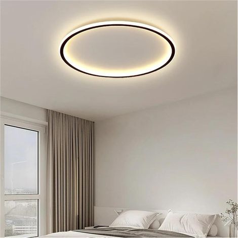 Moderne, ultradünne LED-Deckenleuchte für Wohnzimmer, Schlafzimmer, Flur, Büro, Balkon, dekorative Innenbeleuchtung (3 Farben, D20CM) (1/5)