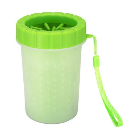 Nettoyeur de pattes de chien Portable brosse de nettoyage pour animaux de compagnie brosse de nettoyage de pattes de chien brosse de nettoyage pour nettoyer la tasse de pied de patte de chien/chat ver (1/2)