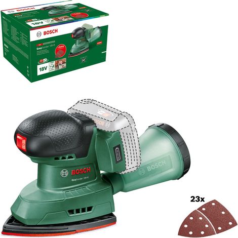 Ponceuse sans fil 18V-8 (livré dans un carton sans batterie  système 18V  pour travail du bois  3 feuilles abrasives 20 papiers de ponçage) (1/5)