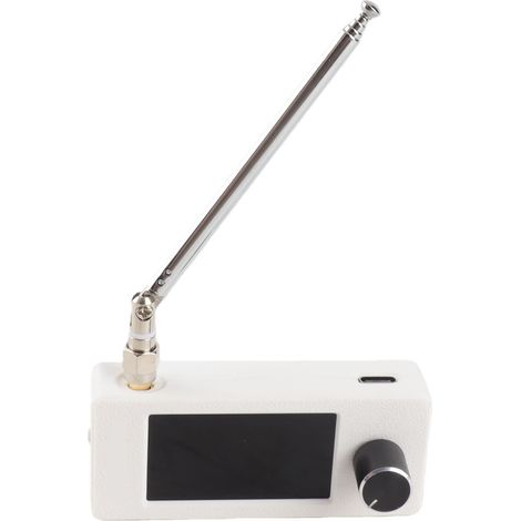 Mini-radio portable avec écran couleur de 1,9 pouces, récepteur radio toutes bandes AM, FM, LSB et USB, pour les voyages, le camping et un usage domestique (1/5)