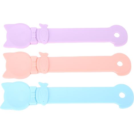 Lot de 3 cuillères doseuses pour friandises pour chats, cuillères à presser pour mélanger les aliments et les pâtes de viande (1/5)