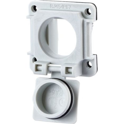 BTR NETCOM Buchsenklappe E-DAT ind.8(8) IP67 1309413003-E lgr