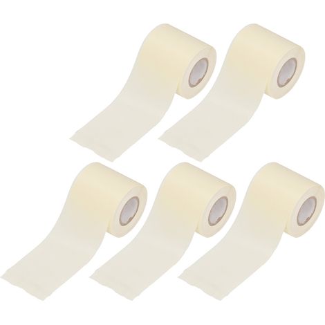 5 pièces Ruban de Protection pour Tuyaux de Climatisation Résistant à l'Huile, 6 cm de Largeur (Beige) (1/5)