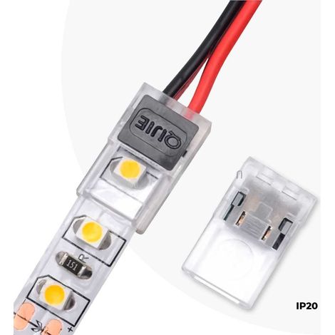 Schnellverbinder 2 Pin Clip - Streifen auf Kabel 8 mm IP20 max.