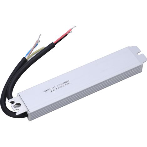 Alimentation LED étanche IP67, transformateur adaptateur pour éclairage LED, entrée externe 100-240 V CA ou 24 V CC, 40 W (1/5)
