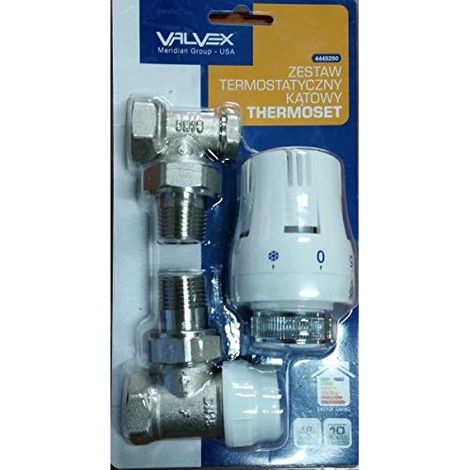 Cabezal termostático Valvex thermo kątowy presión 10 bar temperatura 100°C