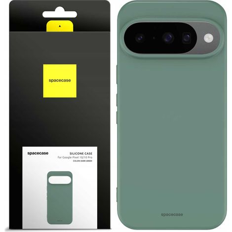 Spacecase Silikonhülle 3.0 für Google Pixel 10/10 Pro, grün (1/5)