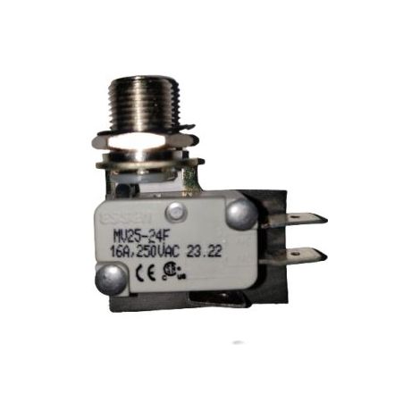 Microrupteur Momentanée RS PRO, Connexion rapide, SPDT, 16 A @ 250 V CA 250V ( Prix pour 1 )