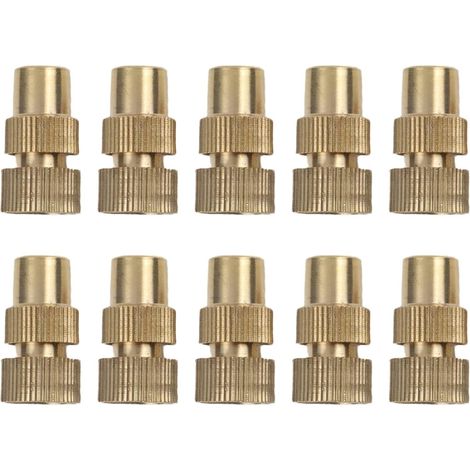 Buse de pulvérisation en laiton agricole M14 x 1 5 hauteur réglable avec à 360 degrés pour jardin et pelouse fontaine applications - (1/5)