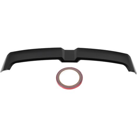 Aileron arrière de toit, déflecteur de fenêtre, spoiler aérodynamique pour MK6 Standard 2009-2013, noir brillant (1/5)
