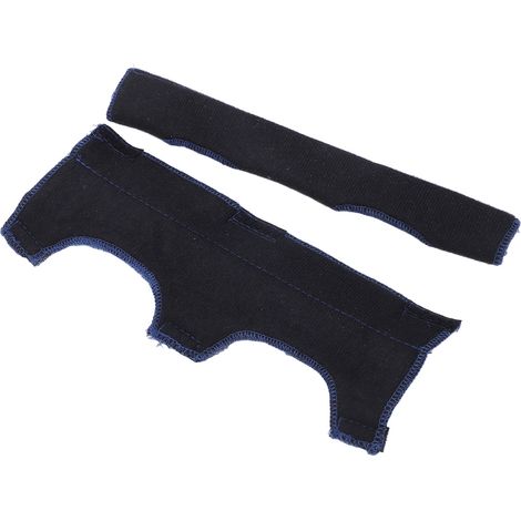 Bandeau anti-transpiration en coton pour chapeau rigide, 2 pièces, doux pour la peau, élastique, fin, lavable (1/5)