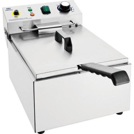 Friteuse électrique simple 5L - 290 x 430 x 270 mm - NISBETS ESSENTIALS (1/5)