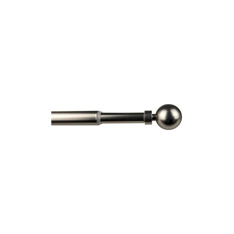 BASTONE METALLO D 12/9  70/120CM PALLA NICHEL