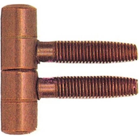 5 x BL CERNIERA ANUBA ACCIAIO BRONZATO D 16 MM 2 PZ