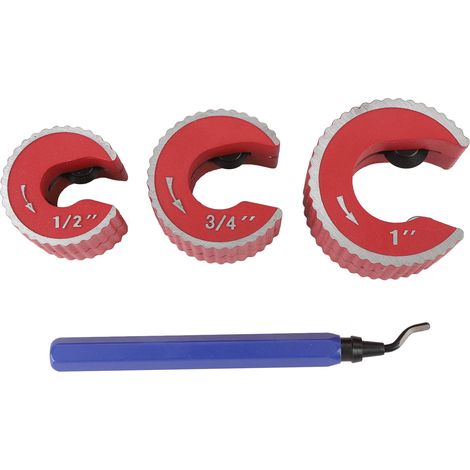Ortviai Kit de Découpe pour Tubes en Cuivre 1/2", 3/4", 1" – Pour Lignes de Frein et Circuits de Climatisation Automobile (1/5)
