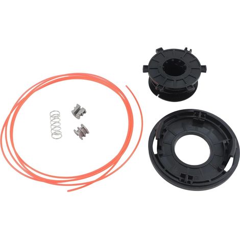 Kit de remplacement de tête de tondeuse à gazon pour tige droite – Clips à ressort en plastique pour outil de jardin (1/5)
