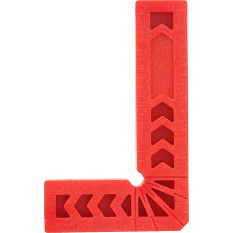 4 règles d'angle droit en plastique de type L à 90 degrés, outil de travail du bois, localisateur auxiliaire (3 pouces) (1/5)