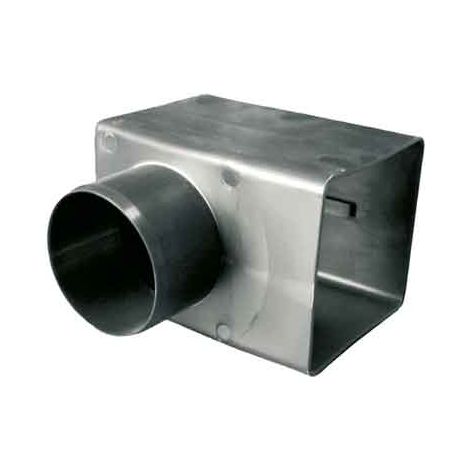 Raccordo Angolare per Bocchettone di Scarico Ø 100 mm (1/2)