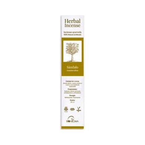 HERBAL INCENSE SANDALO ayurveda 5packsx12uds.