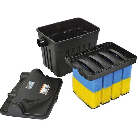 kit filtro per laghetti artificiali con lampada uv-c 4000 verdemax (1/5)