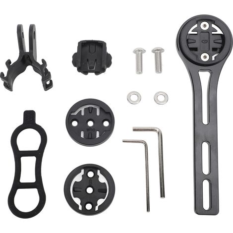 Support de compteur vélo en alliage d'aluminium, support rétroviseur pour ordinateur de vitesse, compatible série CatEye. (1/5)