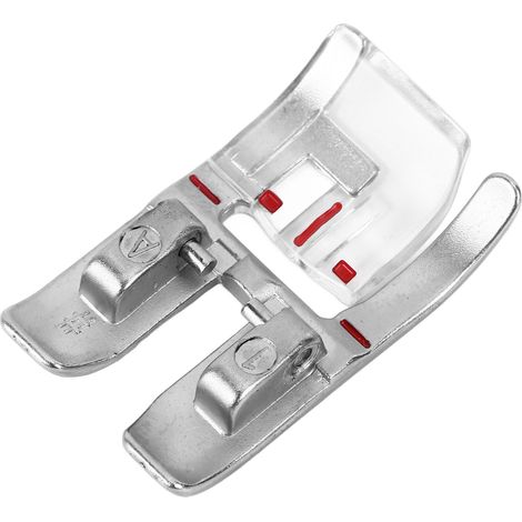 For Pfaff Sewing Presser Foot Clear Design 3.2x1.9cm Replaceable Stainless Steel Material Sewing Machine Quilting Foot (1/5)