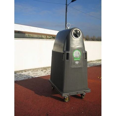 Colonne de tri 800 L Movea tri sélectif gris (1/2)
