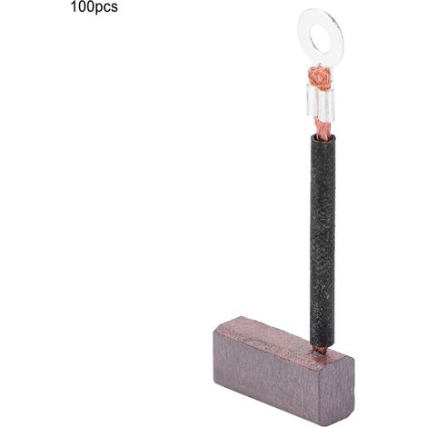 100 pièces Balais en Carbone pour Pompe à Eau J460 - Pièces de Rechange Moteur (1/5)