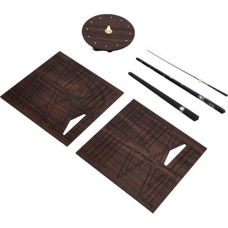 Tickenlose Wanduhr für das Wohnzimmer, rahmenlos, DIY, minimalistisches Design, moderne Dekoration für Zuhause und Büro, Acryluhr (drehendes Modell mit römischen Ziffern, batterielos). (1/5)