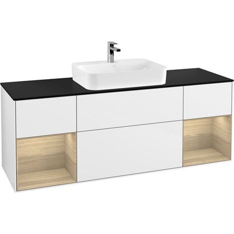 Villeroy & Boch F452PCGF Meuble sous-vasque Finion F45 (1/2)