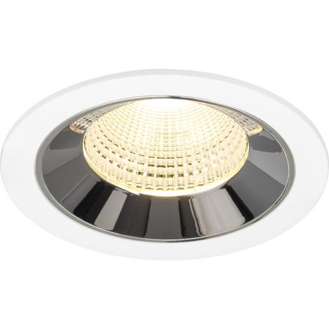 Spot encastré Numinos L blanc/chrome 3000K - 55 deg - 1009791