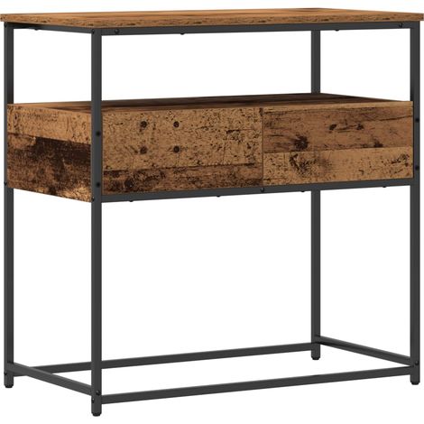 Konsolentisch Altholz 75 x 40 x 75 cm Holzwerkstoff