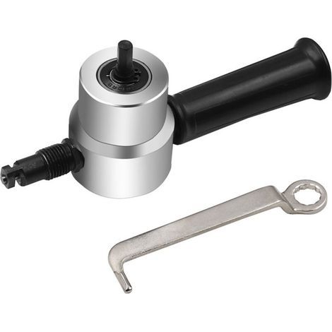 Double-ended sheet metal can cutter, silver (1/4)