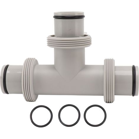 Valve Piston Tuyau Piscine Fendu 2-en-1 – Remplacement Forme T pour Entretien Pompe Circulation (1/5)