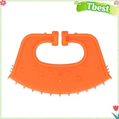 Tbest outil de sevrage de veau Lot de 20 Pince-nez en Plastique pour Sevrage de Veau, durabilité pour un jardin anti-oiseaux (1/5)