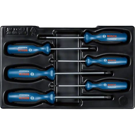 Bosch Schraubendreher-Set Torx 6 tlg. Professional (1/5)