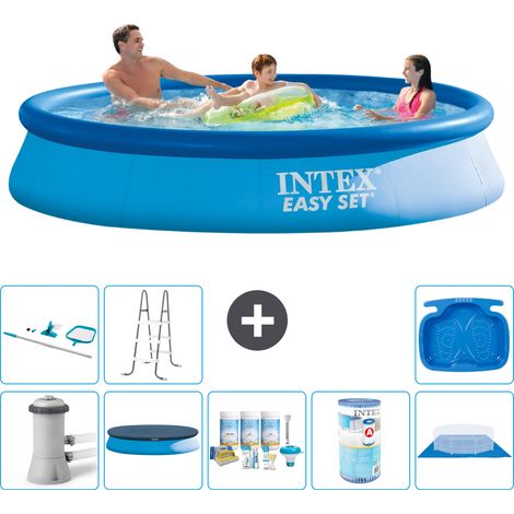 Intex Piscina Easy Set Rotonda - 366x76 cm - 8-pezzi  S41023 (1/5)