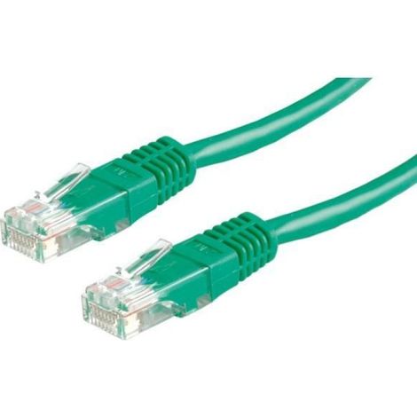 Câble UTP CAT6 Vert 2M - - Connecteurs RJ45 de qualité - Norme EIA/TIA 568A