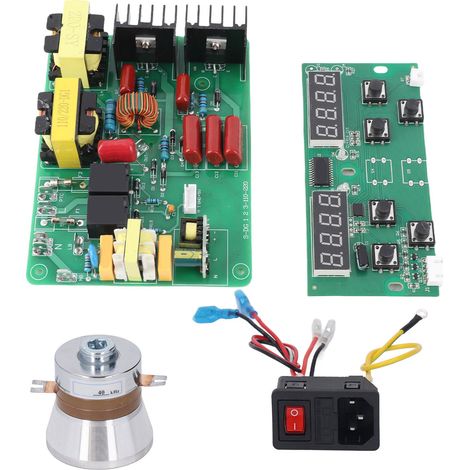 Machine de nettoyage ultrasonique pour circuit imprimé 60 W 40 kHz, 220 V (1/5)