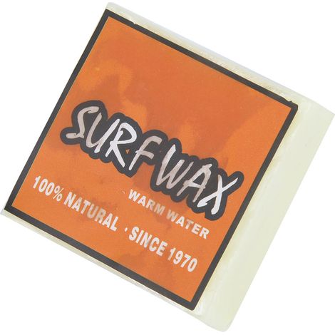 Cire de surf antidérapante de haute qualité pour planches de surf, skimboards et skateboards (orange) (1/5)