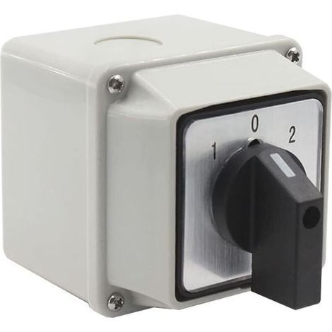 Inverseur of source universal waterproof IP65 – 380 V, 20 HAS – Selecteur to cam rotating for start engine asynchrone - LW26-20 (1/5)