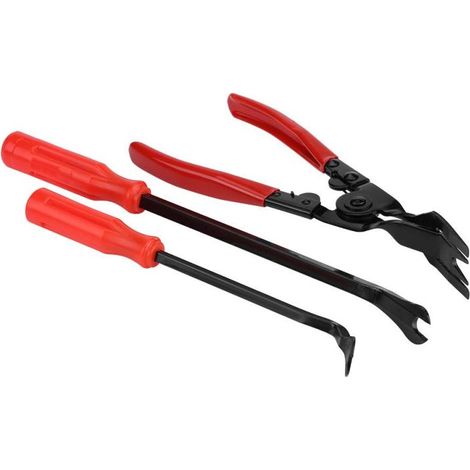 Beyamis Outils démontage garnitures – pince boucle, levier, rouge, auto (1/5)