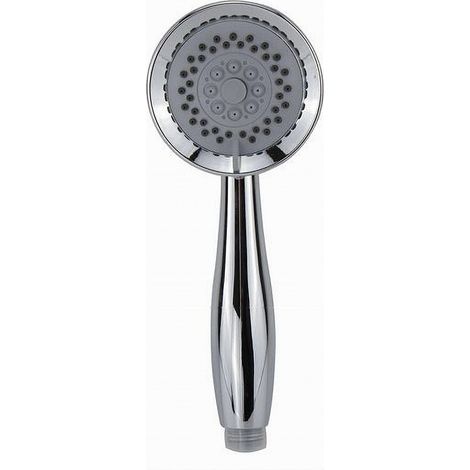 Cleafe - Doccetta Bagno Doccino 9 X 23 Cm Soffione Doccia Cornetta Rotondo Moderno 69062 - (1/2)