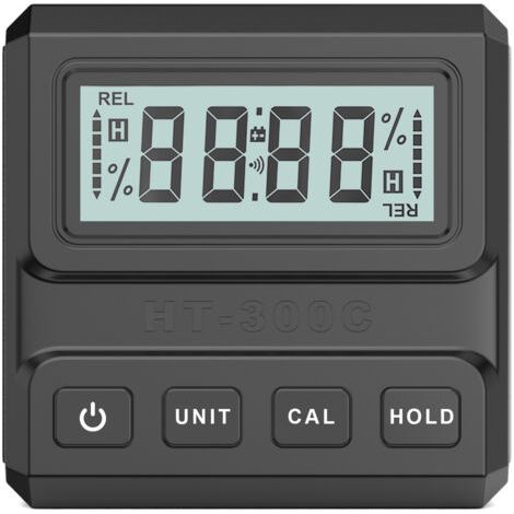 BUNTHAUS Inclinomètre magnétique avec écran LCD, jauge de mesure de 0 à 360°, niveau à bulle numérique magnétique pour le travail du bois, scie de table, construction, travail des métaux (1/4)