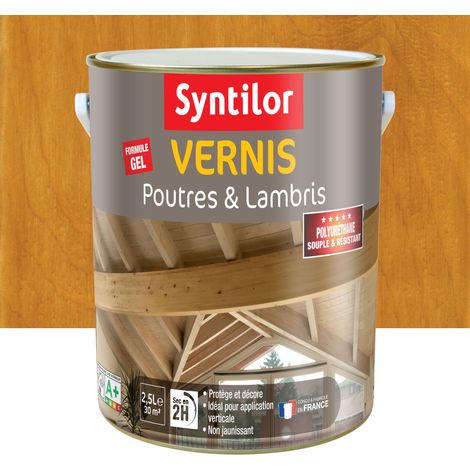 Vernis Lambris Syntilor 2,5L Chêne Doré (1/4)